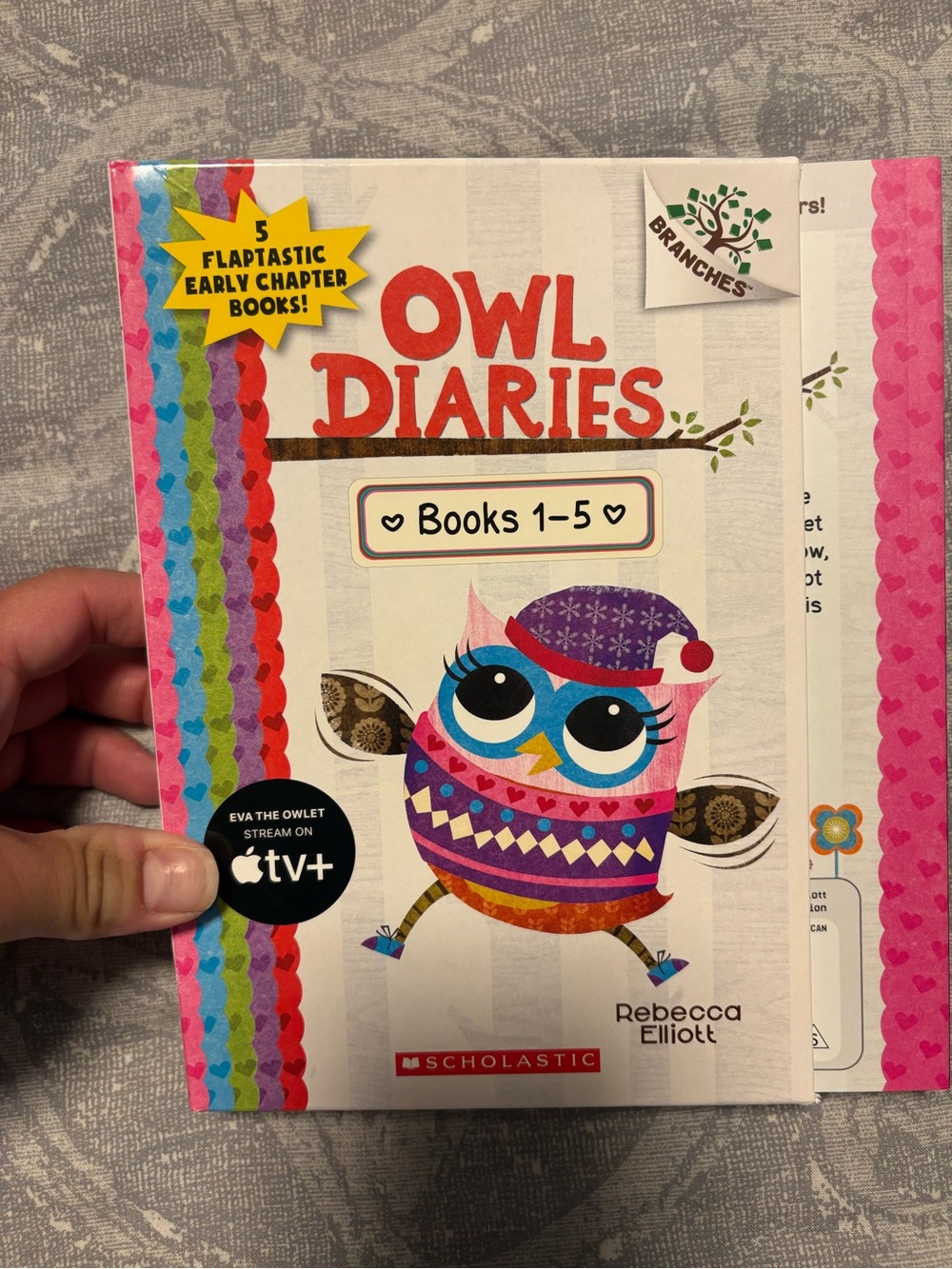 Owl Diaries by Rebecca Elliot Set- Books 1-5